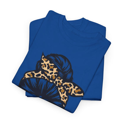 Rocking Mom Life, Sun's Out, Mom's Out. Sunglasses and Headband Tee, Glam Mom on the Go Leopard Print Mom Life Tee