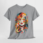 Woman Power: Face On, Undeniable Strength Woman's Face T-Shirt,She's Got This Confident Woman Tee