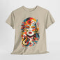 Woman Power: Face On, Undeniable Strength Woman's Face T-Shirt,She's Got This Confident Woman Tee