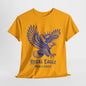 Crowned Eagle Majesty Tee, Royal Eagle Graphic T-Shirt, King of Eagles Design Tee