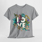 Classic Love T-Shirt, Statement Love Tee, Spread the Love: Positive Message Love T-Shirt