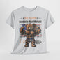 Bear Strength Fitness T-Shirt - American Workout Apparel, Dominate Your Workout T-Shirt - Bear Strength Muscle Tee, Muscle Bear T-Shirt .