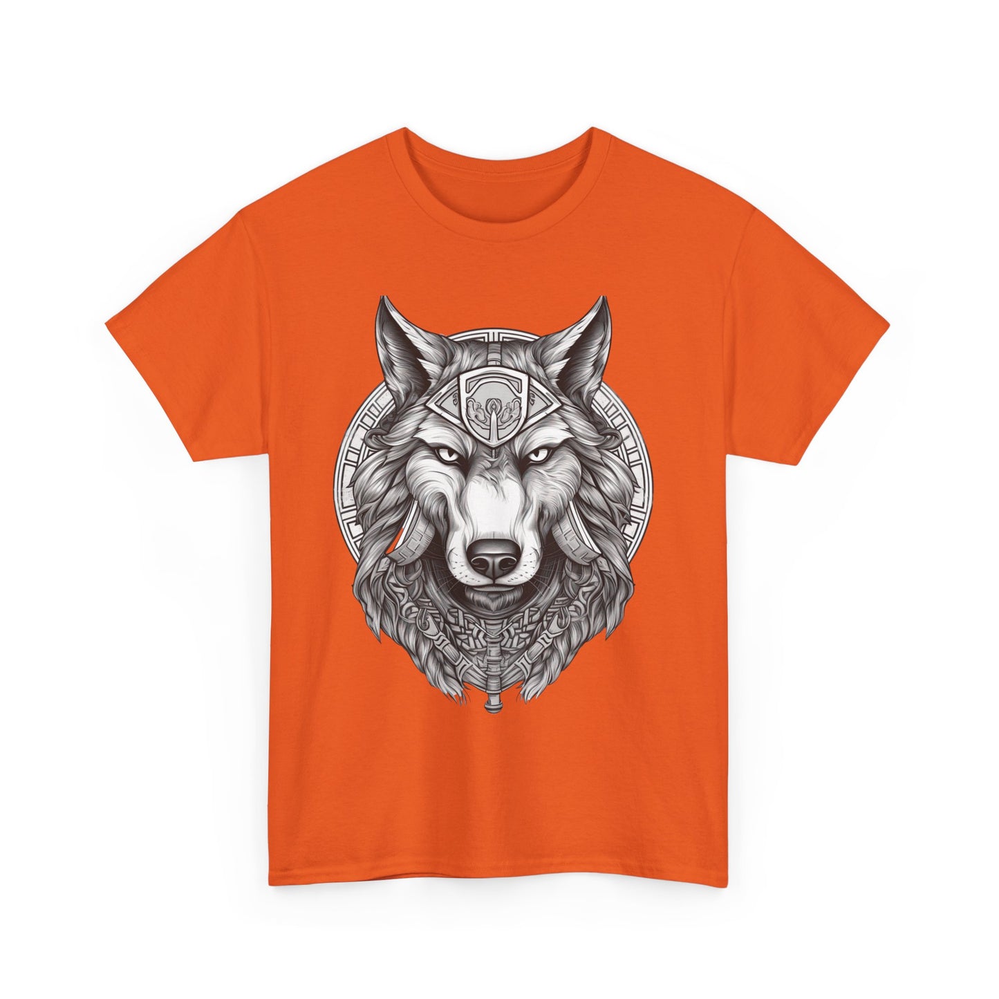 Galaxy Wolf: Howling at the Moon T-Shirt, Space Howler. Wolf in the Cosmos T-Shirt. Lone Wolf of the Stars Galactic Howl T-Shirt