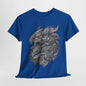 Epic Griffin Head T-Shirt - Intricate Metalwork Art, Steel Griffin Roar T-Shirt - Iconic Mythical Beast Design,