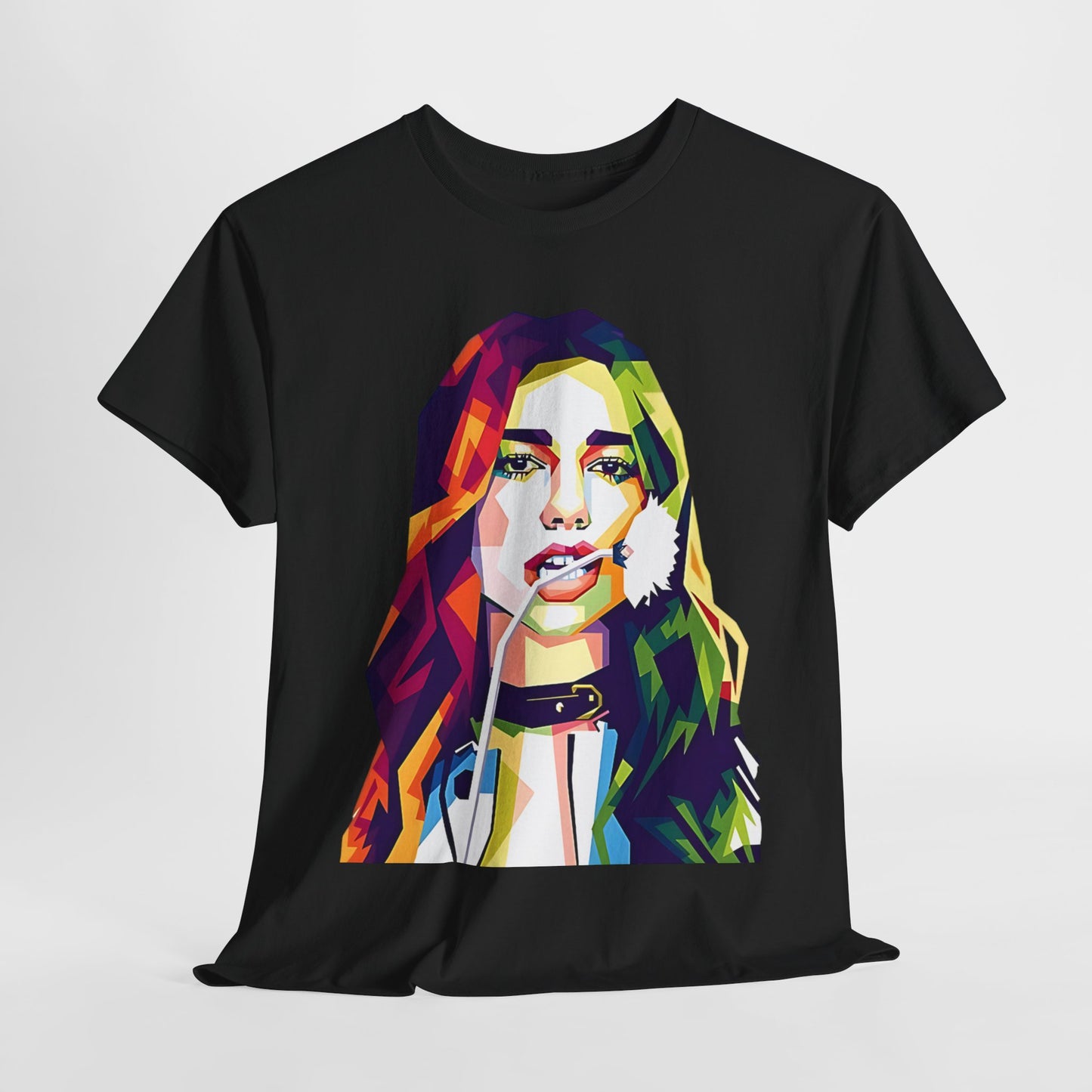 Rock the Look with Dua Lipa Graphic Tees, Elevate Your Style with Dua Lipa Photo T-Shirts, Bold and Beautiful: Dua Lipa T-Shirt Collection.