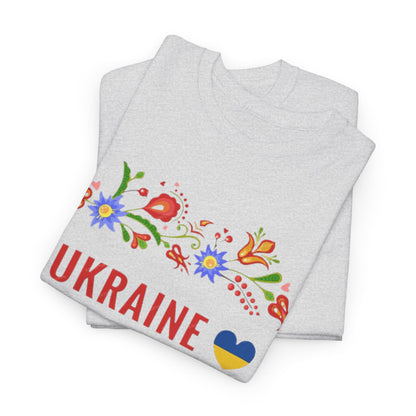 Glory to Ukraine, Ladies Soft 100%Cotton Slim-Fit T-shirt, Gift tee