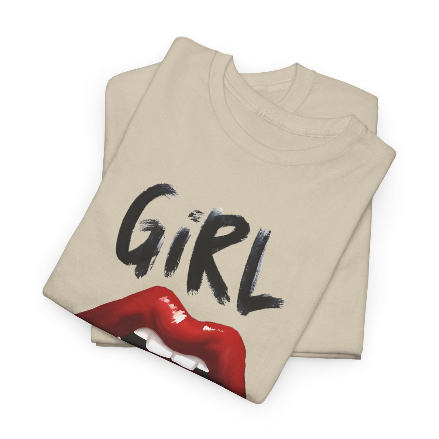 Girl Gang Lips Graphic T-Shirt,Fierce Girl Gang Tee,Bold Girl Gang Lip Print T-Shirt, Empowered Girl Gang Shirt, Sassy Girl Gang Graphic Tee