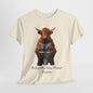 Highland Bull Taking Care of Business T-Shirt , Even Highland Cattle Gotta Go T-Shirt , The Throne Reader: A Bull's Business T-Shirt .