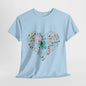 Spread Peace and Love: Heartfelt Graphic Tee, Embrace Peace and Love Uplifting T-Shirt,Peace and Love Advocate Heartfelt Graphic Shirt