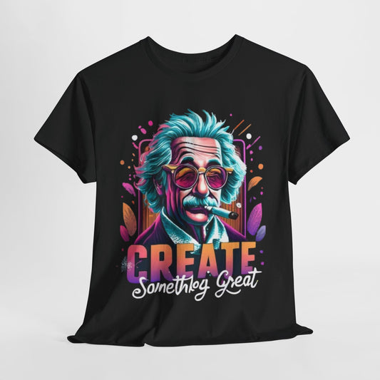 Albert Einstein Theory of Relativity Genius Tee, Emc Science Legend Albert Einstein Tee, The Mind Behind GeniusTee.