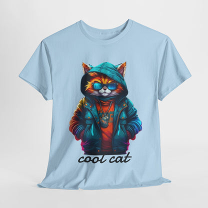 Cool Cat Graphic Tees, Street Style Feline: Cool Cat Photo T-Shirts, Trendy and Fun Cool Cat Graphic , Urban Cool Cat T-Shirt Collection.