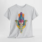 Hamsa Hand and Elephant Harmony T-Shirt, Lucky Charm Hamsa Hand and Elephant T-Shirt, World of Wonder Hamsa Hand and Elephant Journey T-Shirt