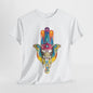 Hamsa Hand and Elephant Harmony T-Shirt, Lucky Charm Hamsa Hand and Elephant T-Shirt, World of Wonder Hamsa Hand and Elephant Journey T-Shirt