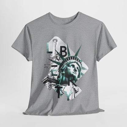 Statue of Liberty New York City T-Shirt, Liberty Island NYC Graphic Tee, New York Statue of Liberty Art Shirt.