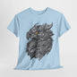 Epic Griffin Head T-Shirt - Intricate Metalwork Art, Steel Griffin Roar T-Shirt - Iconic Mythical Beast Design,