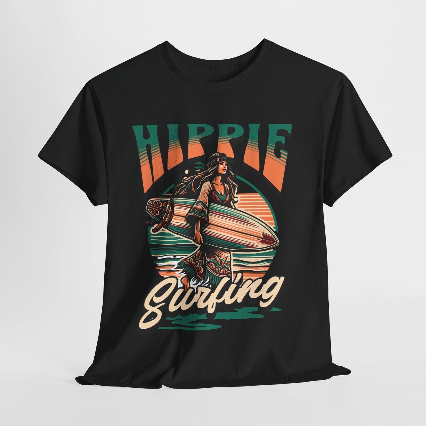 Catch a Wave, Ride the Vibe: Hippie Surfer Girl Tee, Peace, Love and Tubes Hippie Surfer Girl Crush California Dreamin Hippie Surfer Girl Vibes Tee