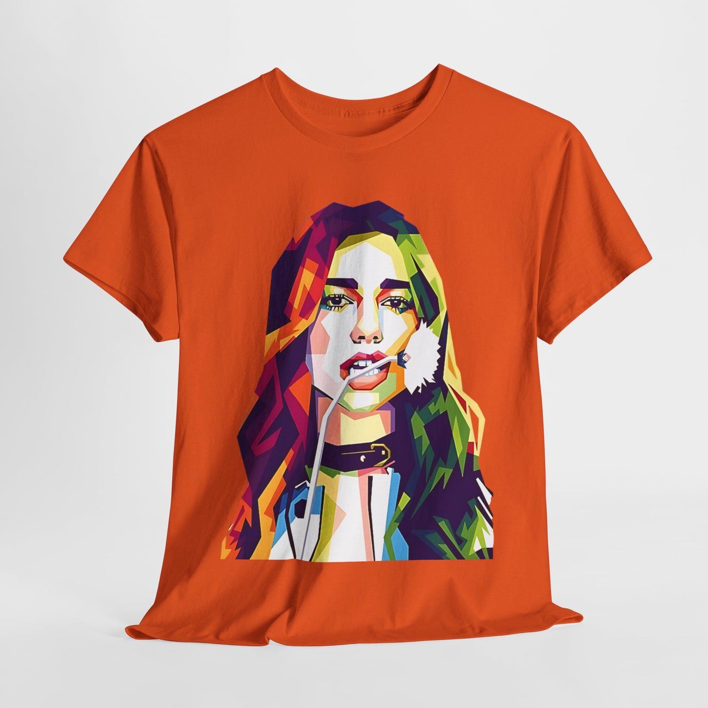 Rock the Look with Dua Lipa Graphic Tees, Elevate Your Style with Dua Lipa Photo T-Shirts, Bold and Beautiful: Dua Lipa T-Shirt Collection.