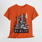 Berlin Cityscape Art Tee - Embrace Urban Elegance" "Explore Berlin's Iconic Landmarks with Our Graphic Tee Modern Berlin Skyline T-Shirt