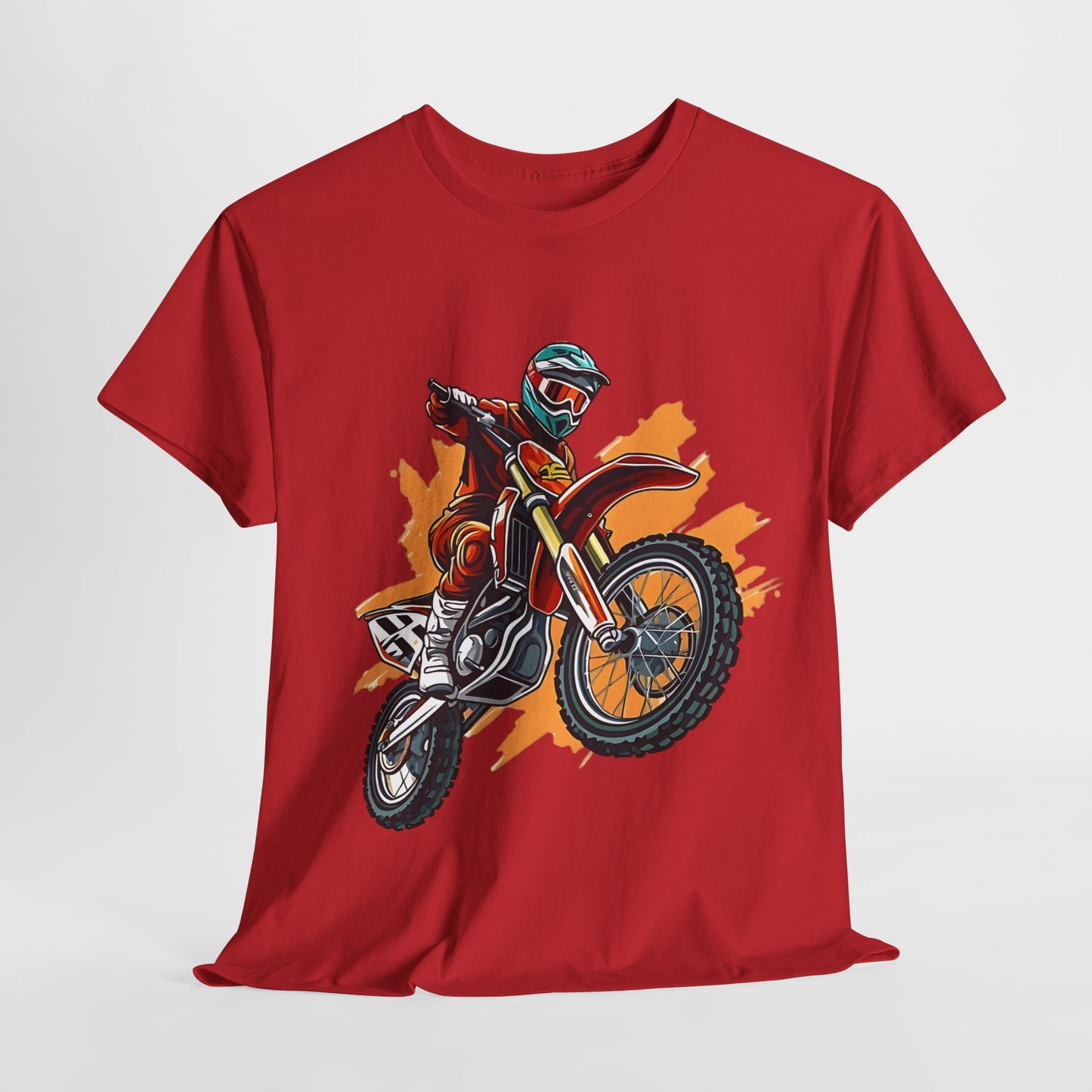 Ride Free: Motorcycle Graphic Cotton Tee Born to Ride Classic Motorcycle T-Shirt Motorcycle Madness Bold Graphic T-Shirt.