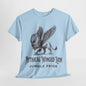 Mythical Winged Lion Tee, Majestic Griffin Art T-Shirt, Fantasy Creature Lion Tee, Winged Beast Graphic Shirt