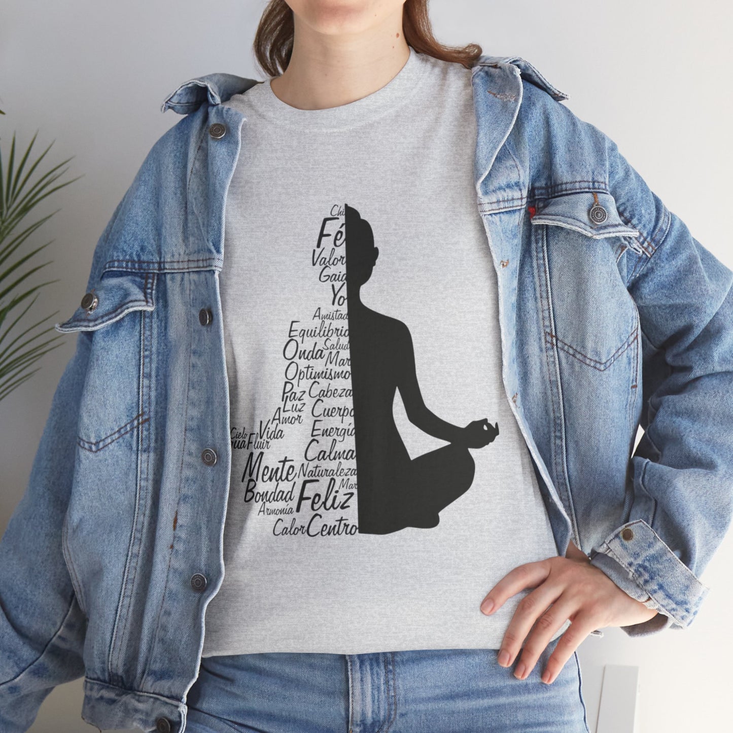 Inner Peace in Every Word T-shirt ,Balance Your Energy tee, Find Your Happy Center T-shirt , Gift t-shirt