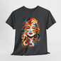 Woman Power: Face On, Undeniable Strength Woman's Face T-Shirt,She's Got This Confident Woman Tee