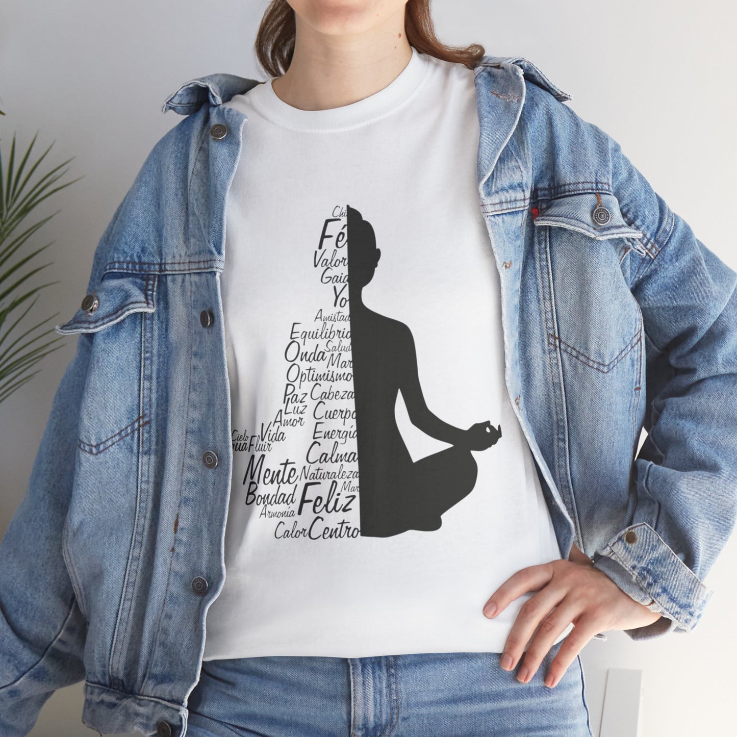 Inner Peace in Every Word T-shirt ,Balance Your Energy tee, Find Your Happy Center T-shirt , Gift t-shirt