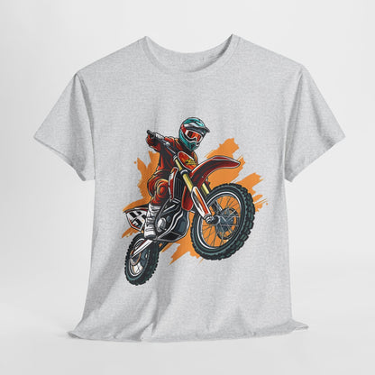 Ride Free: Motorcycle Graphic Cotton Tee Born to Ride Classic Motorcycle T-Shirt Motorcycle Madness Bold Graphic T-Shirt.