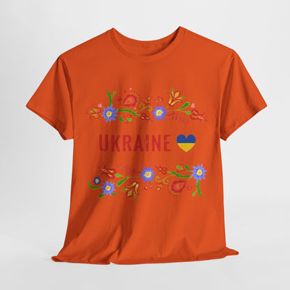 Glory to Ukraine, Ladies Soft 100%Cotton Slim-Fit T-shirt, Gift tee