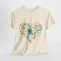 Spread Peace and Love: Heartfelt Graphic Tee, Embrace Peace and Love Uplifting T-Shirt,Peace and Love Advocate Heartfelt Graphic Shirt