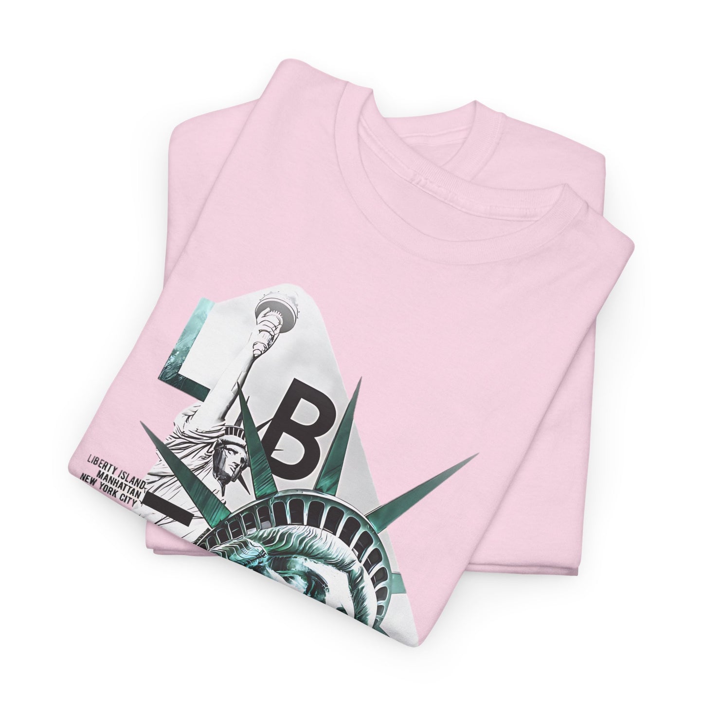 Statue of Liberty New York City T-Shirt, Liberty Island NYC Graphic Tee, New York Statue of Liberty Art Shirt.