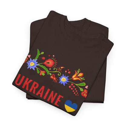 Glory to Ukraine, Ladies Soft 100%Cotton Slim-Fit T-shirt, Gift tee