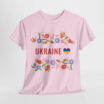 Glory to Ukraine, Ladies Soft 100%Cotton Slim-Fit T-shirt, Gift tee