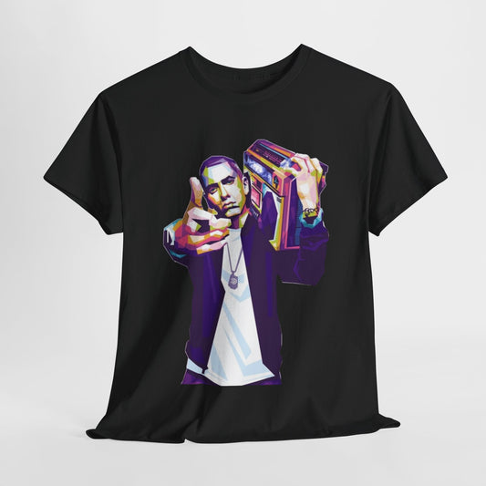 Eminem Boombox Graphic T-Shirts, Retro Beats, Eminem Boombox Graphic Tees, Old School Cool, Eminem Boombox Graphic Tees.