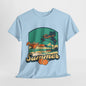 Beach Bliss: Palm Tree Hammock T-Shirt,Island Relaxation Hammock Chill T-Shirt,Swinging in Paradise Beach Hammock Tee.