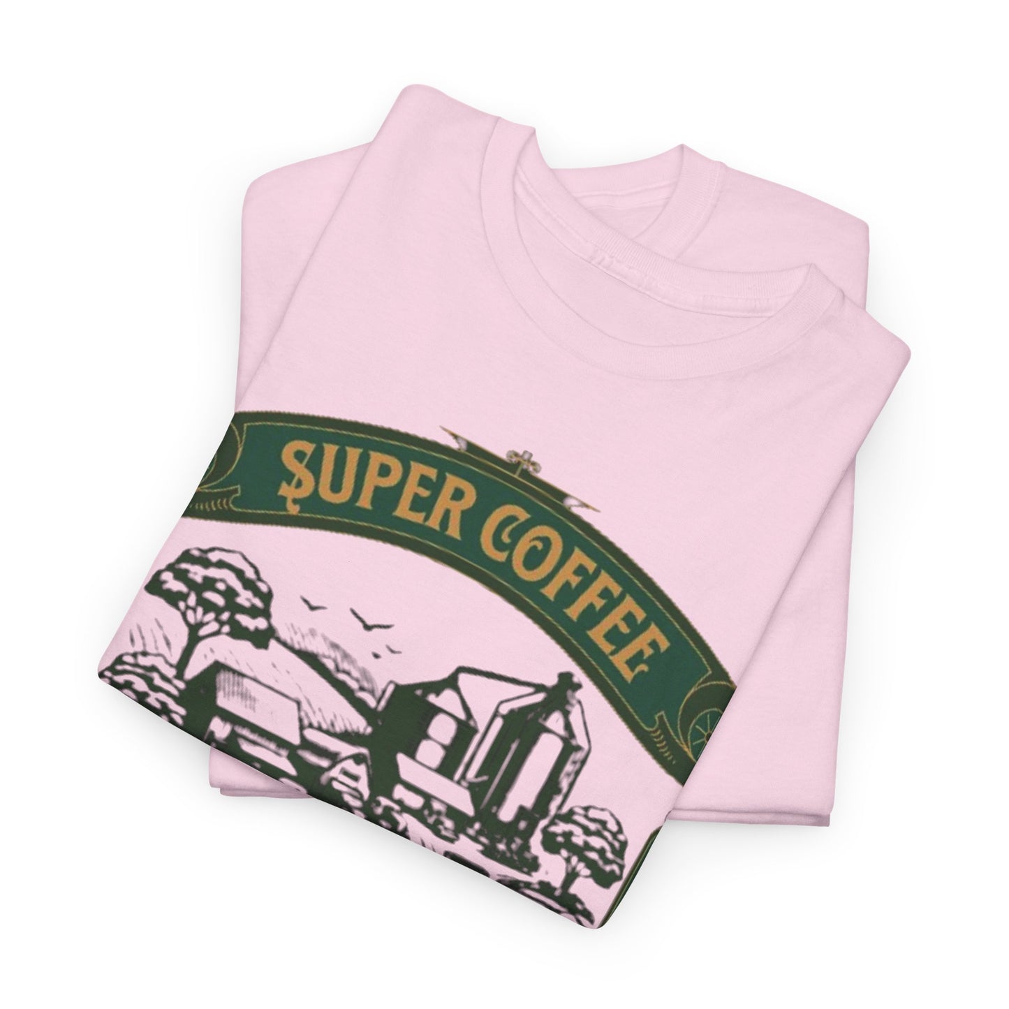 Super Coffee Farm Tee - Best Quality Natural Products, Vintage Coffee Farm - Super Coffee Beans Village, Organic Coffee Farm T-Shirt.