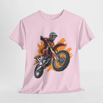 Ride Free: Motorcycle Graphic Cotton Tee Born to Ride Classic Motorcycle T-Shirt Motorcycle Madness Bold Graphic T-Shirt.