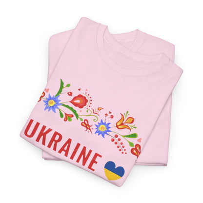 Glory to Ukraine, Ladies Soft 100%Cotton Slim-Fit T-shirt, Gift tee