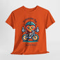 Heart on Wheels, Fun Fitness Cycling Tee, Fitness and Fun, Heart on a Bike T-Shirt, Healthy Heart Cycling, Fun and Fitness Tee.