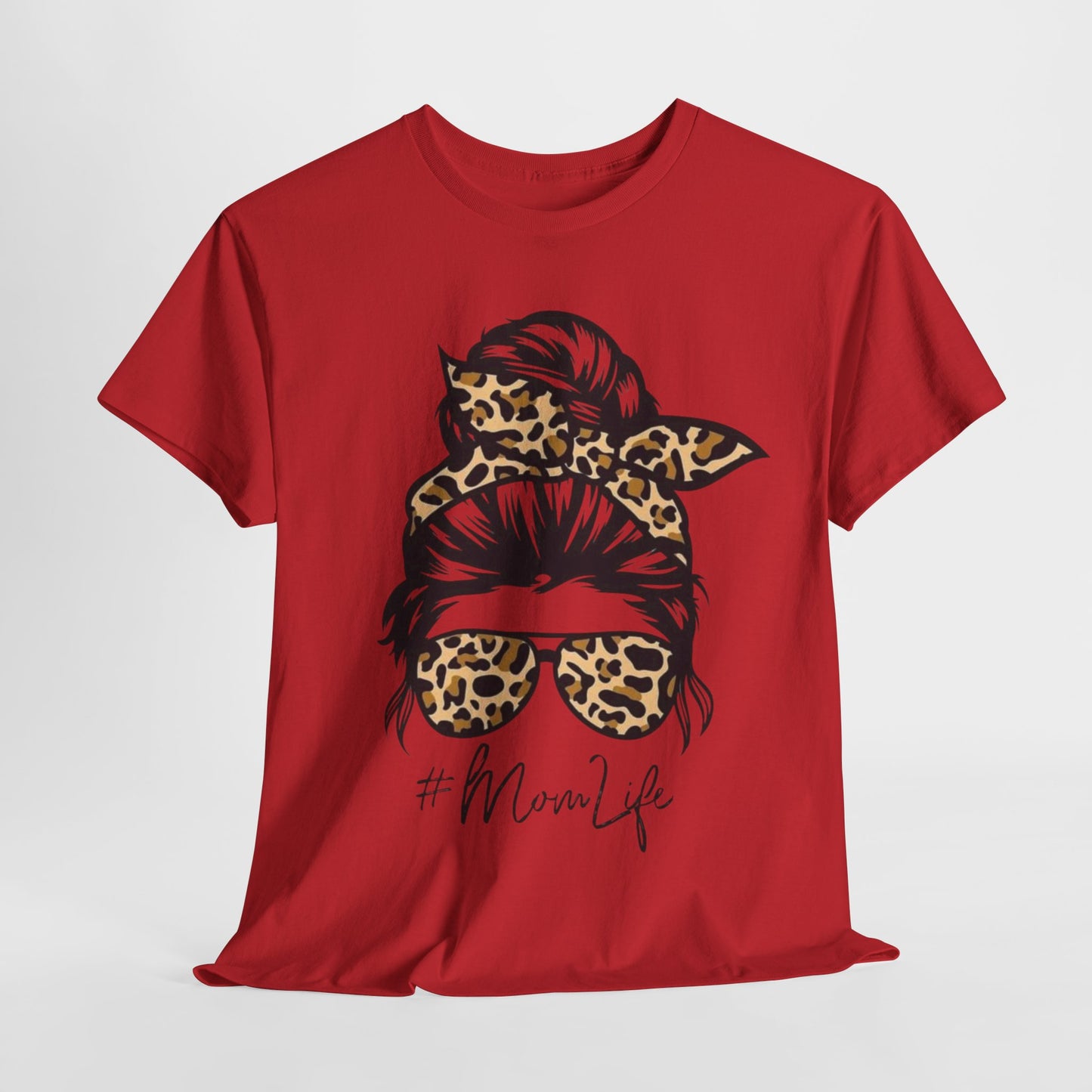 Rocking Mom Life, Sun's Out, Mom's Out. Sunglasses and Headband Tee, Glam Mom on the Go Leopard Print Mom Life Tee