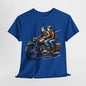 Ride Together: Couples Motorcycle Graphic Tee, Biker Duo. Man and Woman Motorcycle T-Shirt, Adventure Awaits. Couples Motorcycle Photo Tee