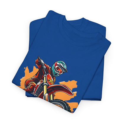 Ride Free: Motorcycle Graphic Cotton Tee Born to Ride Classic Motorcycle T-Shirt Motorcycle Madness Bold Graphic T-Shirt.