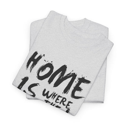 Artistic T-Shirt - Home Is Where the Art Is Design,Creative Graphic Tee,Unique Artist T-Shirt ,Expressive Art T-Shirt,Modern Art T-Shirt