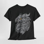 Epic Griffin Head T-Shirt - Intricate Metalwork Art, Steel Griffin Roar T-Shirt - Iconic Mythical Beast Design,