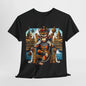 Royal Monkey King Graphic T-Shirt, Majestic Monkey Throne Tee, King of the Jungle Monkey T-Shirt