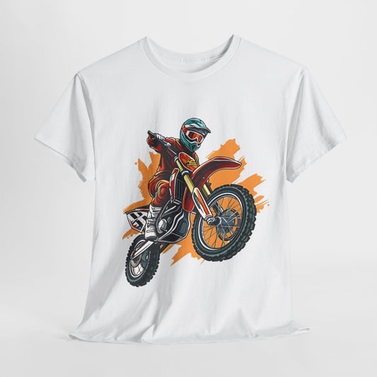 Ride Free: Motorcycle Graphic Cotton Tee Born to Ride Classic Motorcycle T-Shirt Motorcycle Madness Bold Graphic T-Shirt.