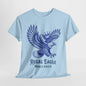 Crowned Eagle Majesty Tee, Royal Eagle Graphic T-Shirt, King of Eagles Design Tee