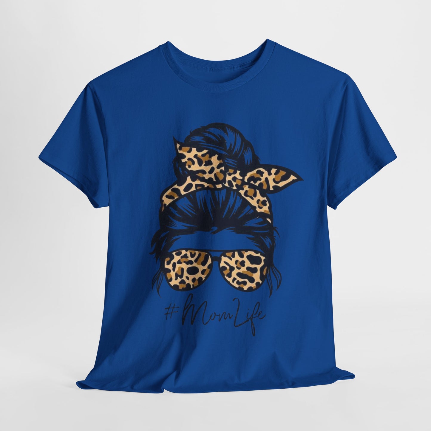 Rocking Mom Life, Sun's Out, Mom's Out. Sunglasses and Headband Tee, Glam Mom on the Go Leopard Print Mom Life Tee