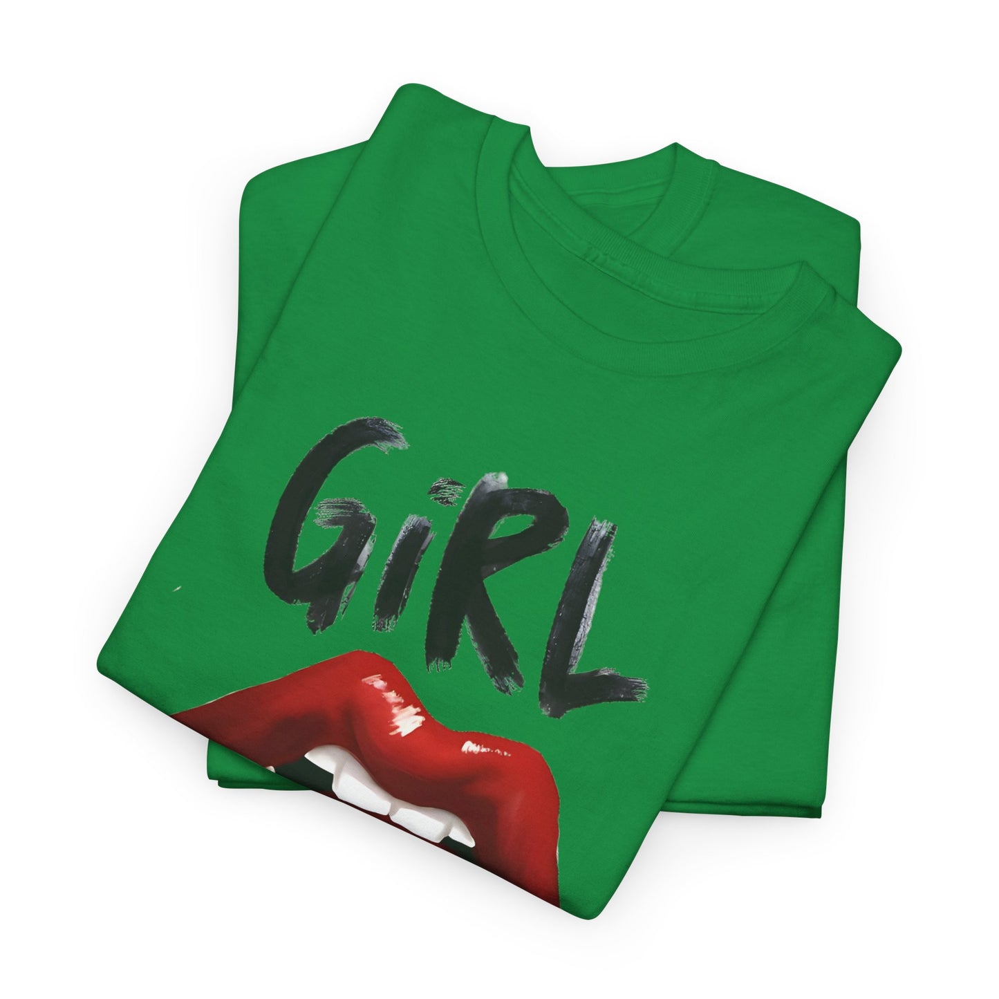 Girl Gang Lips Graphic T-Shirt,Fierce Girl Gang Tee,Bold Girl Gang Lip Print T-Shirt, Empowered Girl Gang Shirt, Sassy Girl Gang Graphic Tee