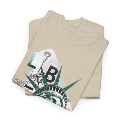 Statue of Liberty New York City T-Shirt, Liberty Island NYC Graphic Tee, New York Statue of Liberty Art Shirt.